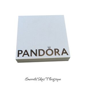Pandora Large Square 4x4 box. Box only. Free shipping